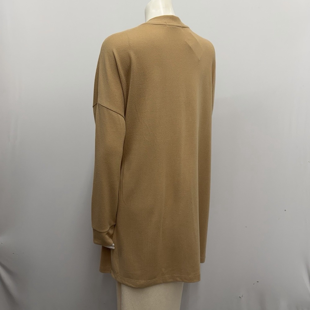 Sanctuary Open Cardigan Duster Cashew Tone NWT $99.00 Size Large L - Picture 3 of 5